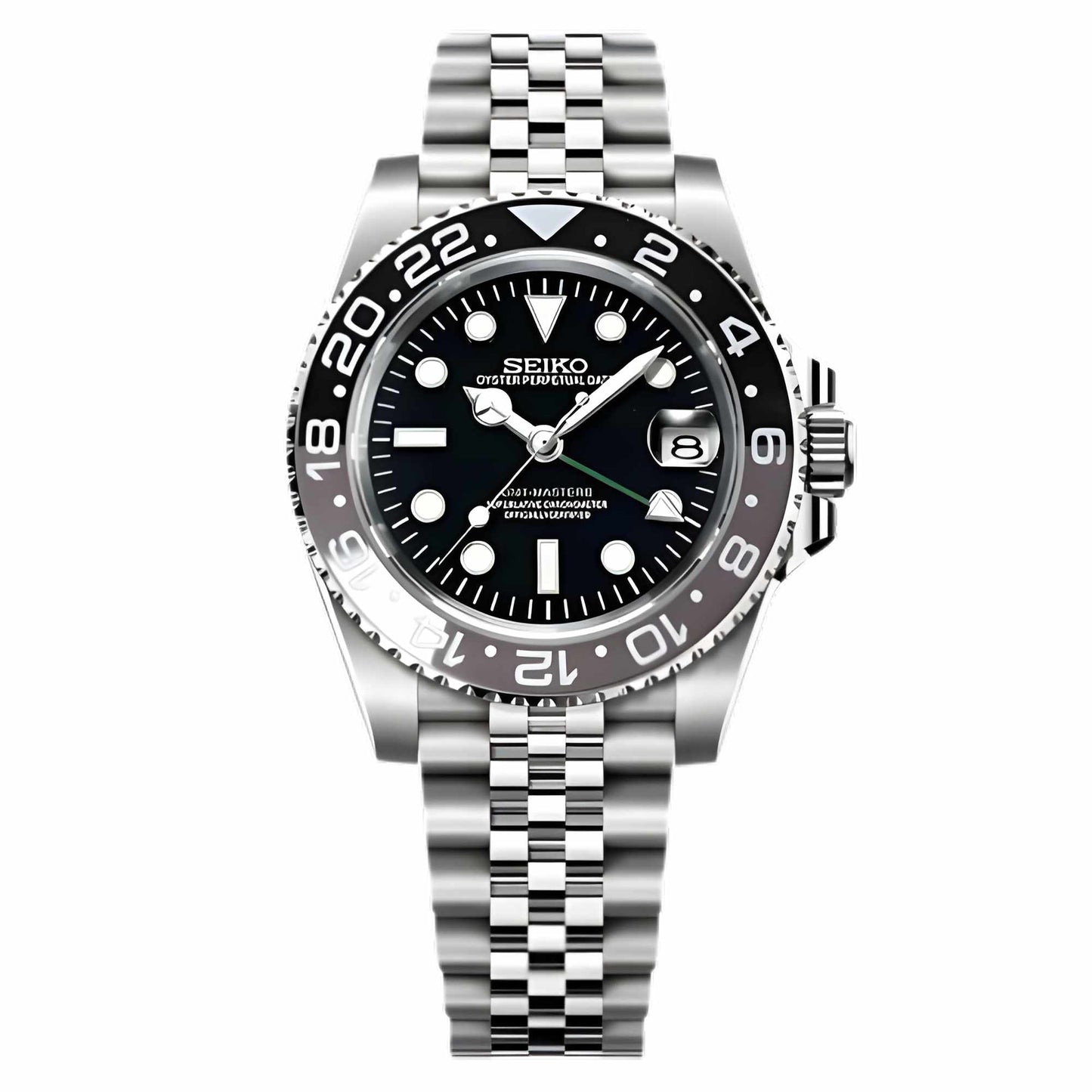Seiko Mod GMT "Bruce Wayne"