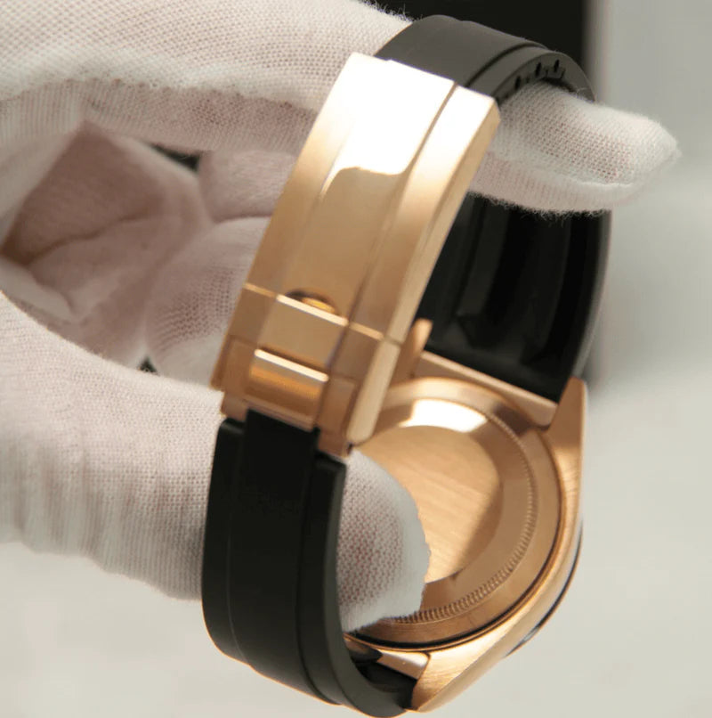 Seiko Mod Daytona Oysterflex Rose Gold
