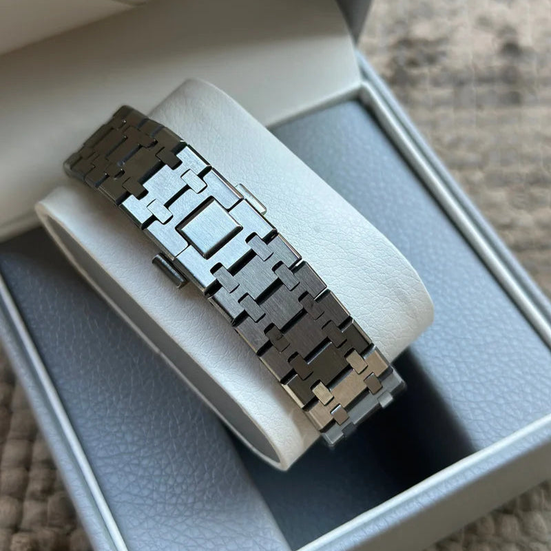 Seiko Mod Royal Oak Blue