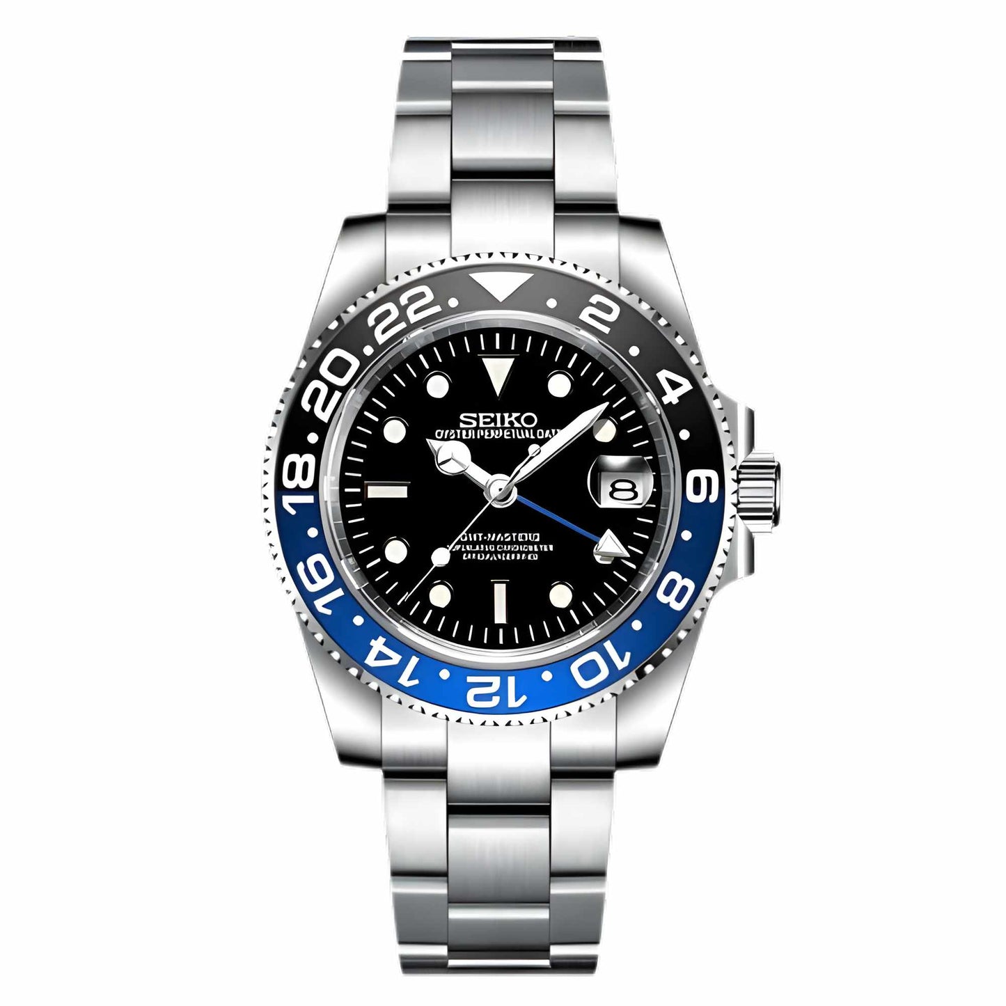 Seiko Mod GMT Batman