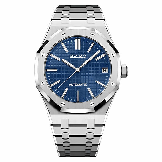 Seiko Mod Royal Oak Blue