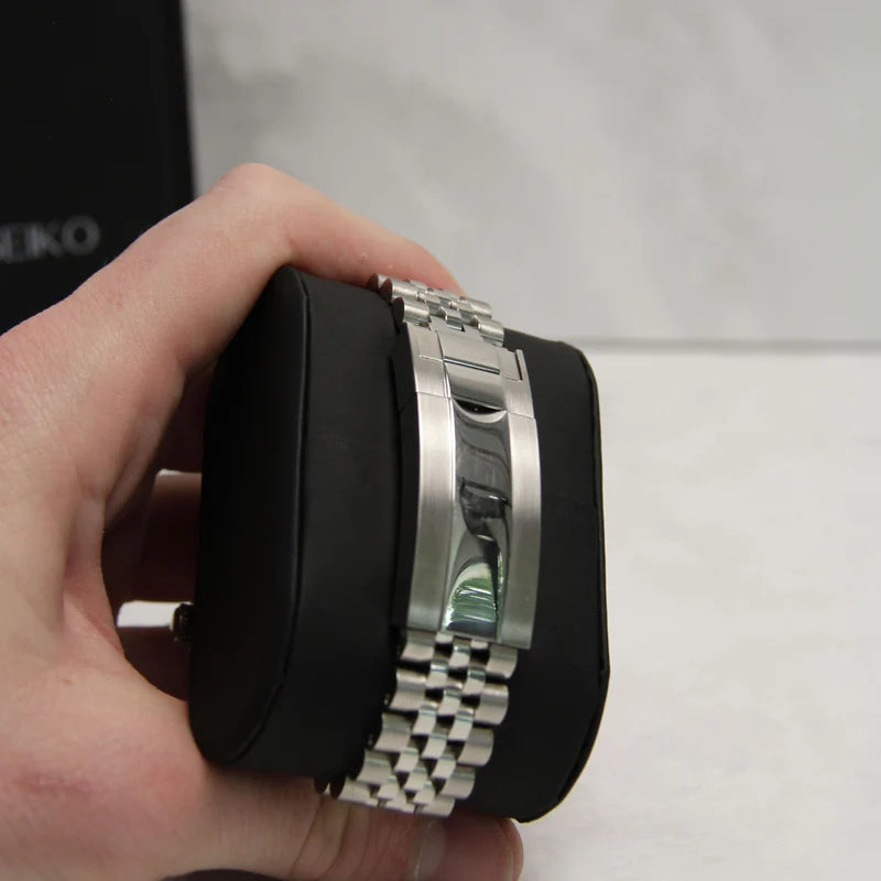 Seiko Mod Datejust Round Gray