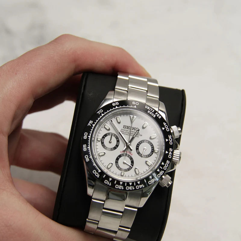 Seiko Mod Daytona Panda