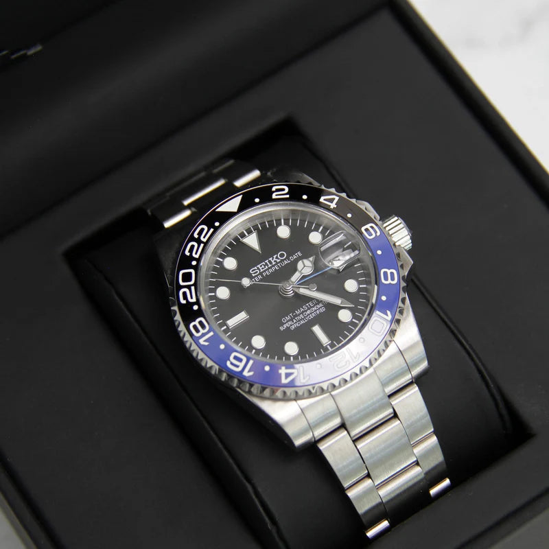 Seiko Mod GMT Batman