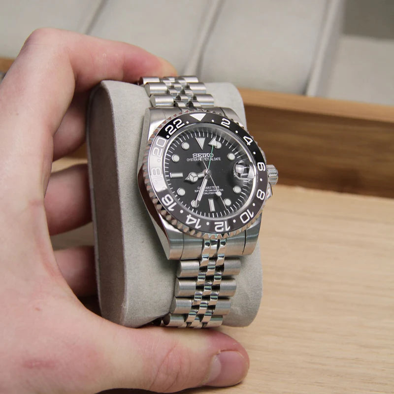 Seiko Mod GMT "Bruce Wayne"